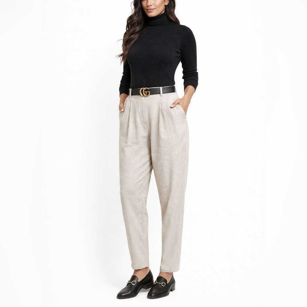 Amelia High-Rise Tapered Pants – Vintage Fit